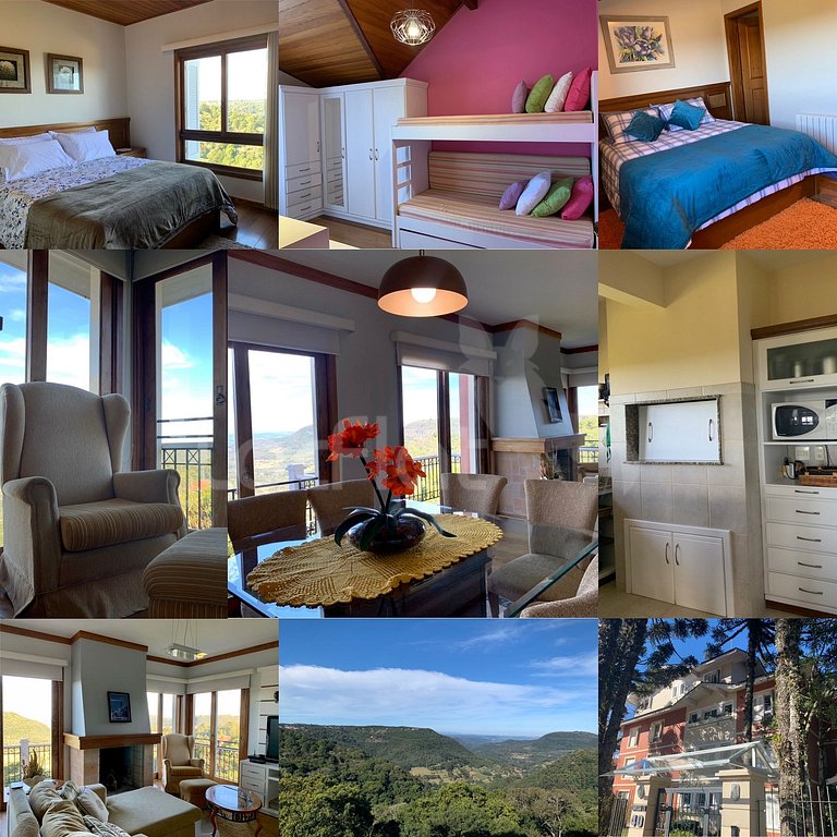 Locflat Penthouse Vista Panorâmica Gramado