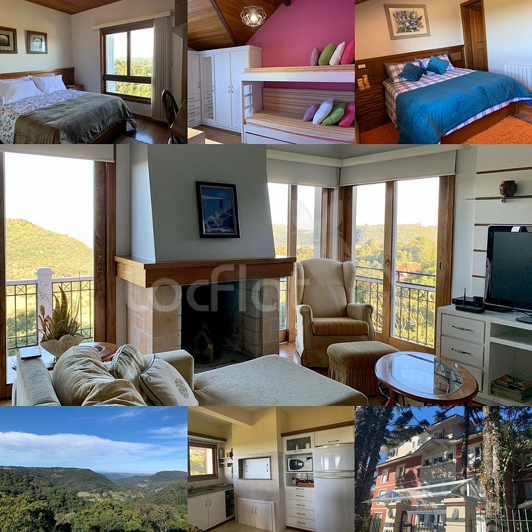 Locflat Penthouse Vista Panorâmica Gramado