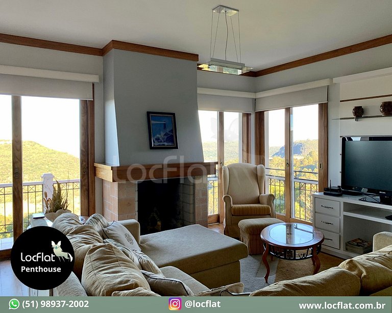 Locflat Penthouse Vista Panorâmica Gramado